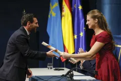 Messi recibe el Premio Princesa de Asturias de los Deportes y engrandece su legado