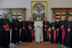 Papa León XIV recibe a obispos panameños en audiencia en el Vaticano