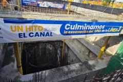 Tuneladora Panamá culmina excavación del túnel bajo el Canal