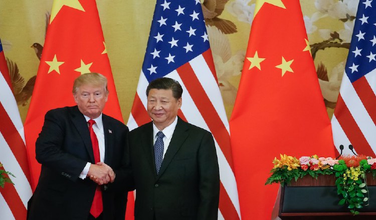 Los presidentes Donald J. Trump y Xi Jinping. EFE