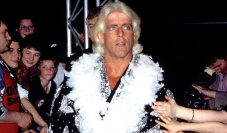 Ric Flair debutó como luchadir en 1972. Foto @ricflairnatureboy