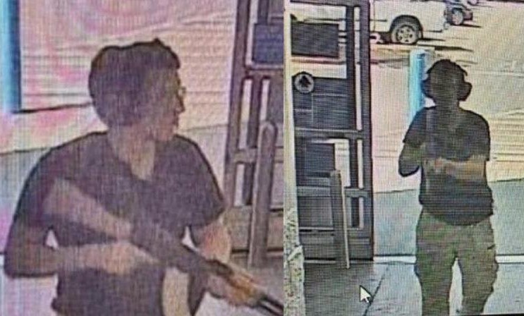 La foto del tirador fue tomada en el momento que entró en las instalaciones del centro comercial en El Paso, Texas. 
