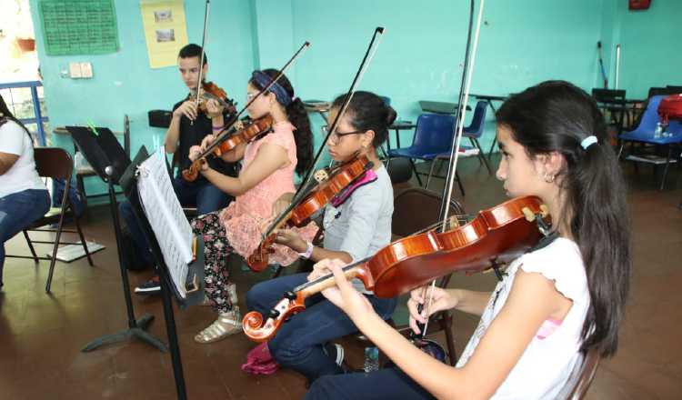 Los chicos que participan en esta iniciativa  fueron escogidos por audición.  Cortesía