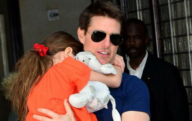 Tom Cruise y Suri. Foto: Web