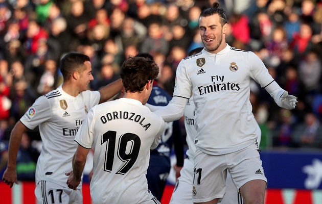 Gareth Bale rescató al Madrid.