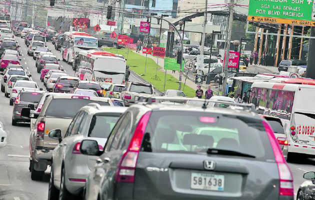 El tráfico es uno de los inconvenientes detectados en la actividad. Cortesía