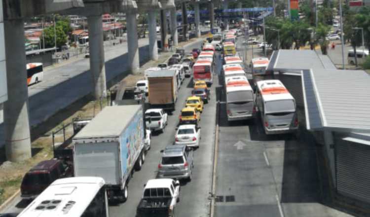 El área de Los Andes 2 es una de las más afectadas por la falta de transporte. Foto de cortesía