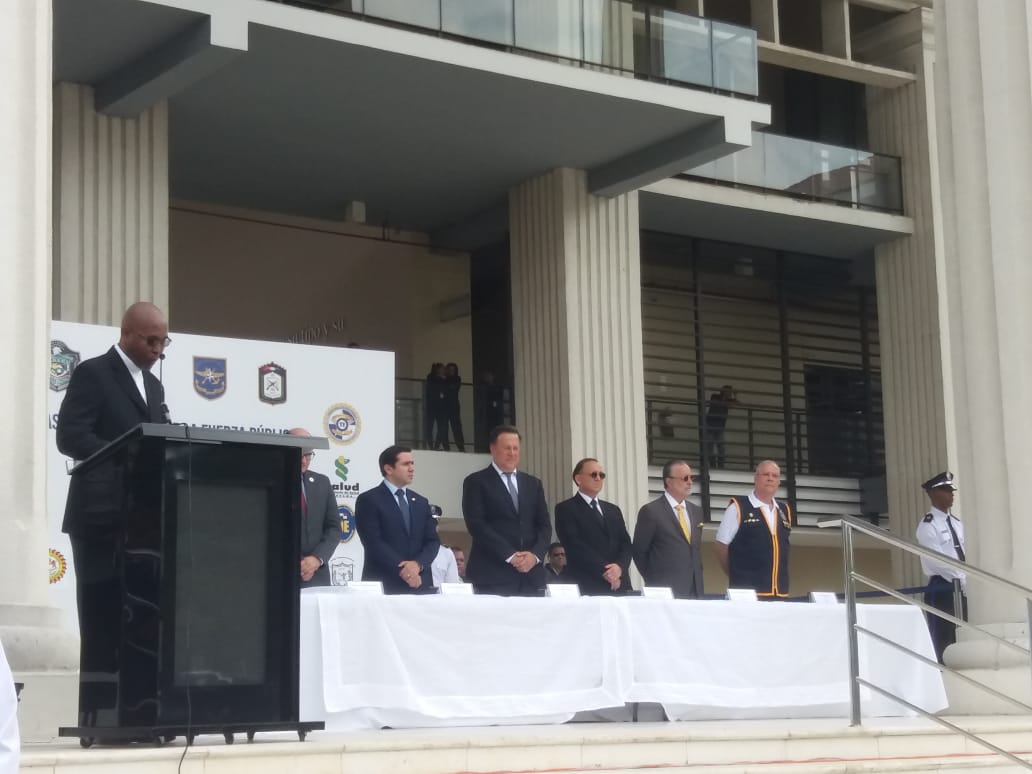 La ceremonia se llevo en presencia del presidente Juan Carlos Varela.