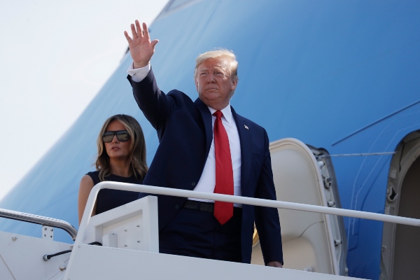 Donald Trump mantiene una tensa relación con El Paso desde que en enero aludió a esta ciudad fronteriza con Ciudad Juárez (México) durante su discurso sobre el Estado de la Unión. FOTO/AP