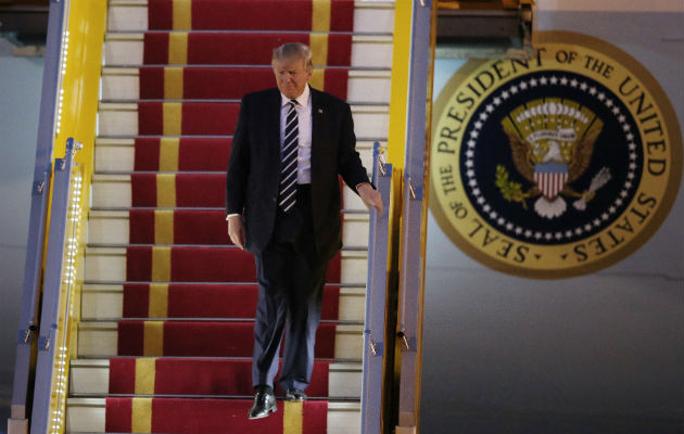 Trump volvió a alegar que durante la Administración de su predecesor, Barack Obama (2009-2017), existía una política de
