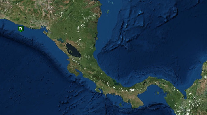 Un sismo de 6.6 grados, con epicentro en la costa del Pacífico, sacudió El Salvador la madrugada de este jueves (tsunami.gov). 