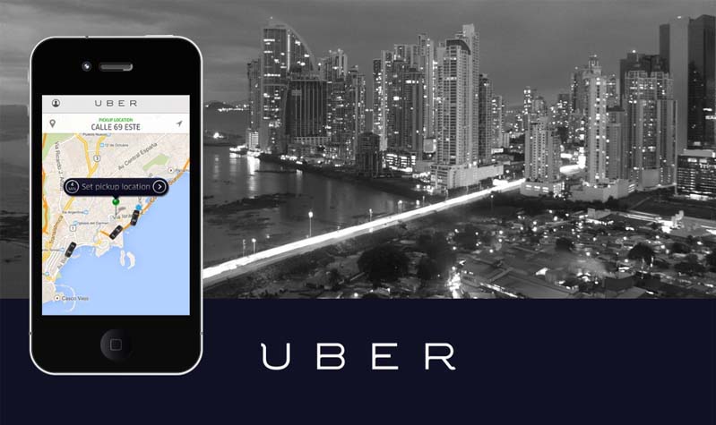 Uber inició a prestar el servicio en Panamá hace cinco años.