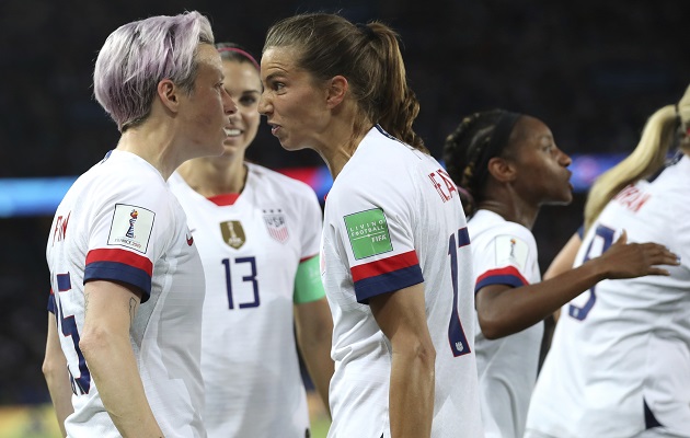 Megan Rapinoe se ha consolidado como una de las figuras del mundial.