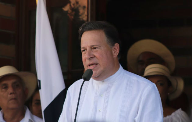 ¡Error! Presidente Juan Carlos Varela anuncia fin de su mandato en la Villa de Los Santos. Foto: @PresidenciaPma