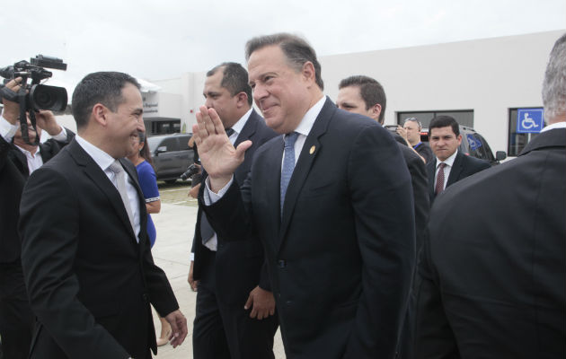 Juan Carlos Varela no descarta volver a designar a Jerónimo Mejía como magistrado de la Corte Suprema. Foto: Víctor Arosemena.