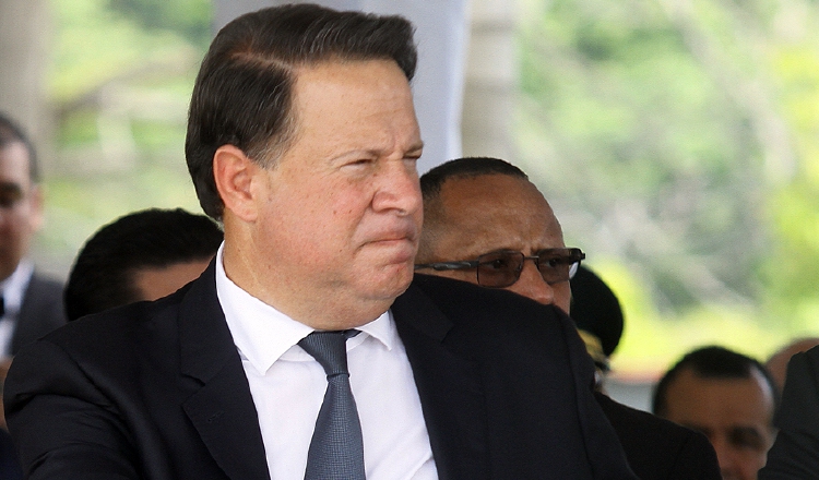 Juan Carlos Varela, presidente de la República de Panamá, quien está próximo a cumplir su mandato. 