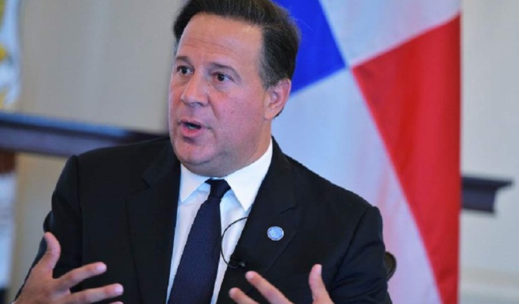 Juan Carlos Varela, presidente de Panamá.