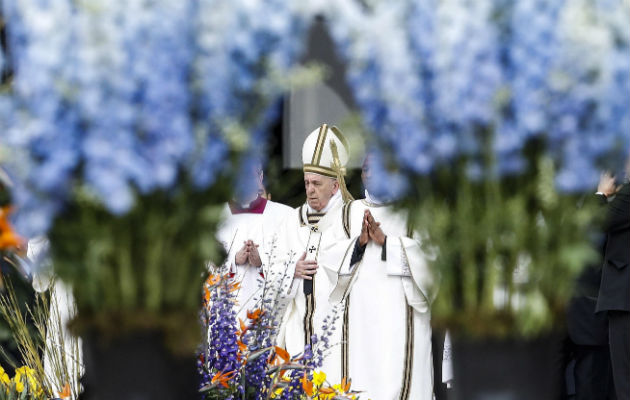Jorge Bergoglio animó a continuar con los esfuerzos