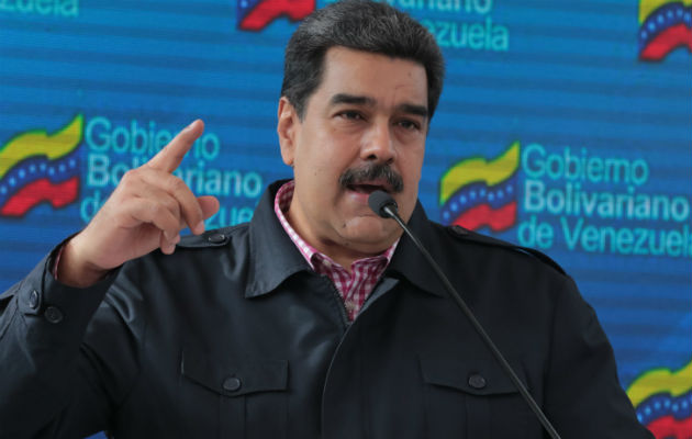 El mandatario venezolano, Nicolás Maduro, durante las elecciones de concejales en Caracas (Venezuela). EFE