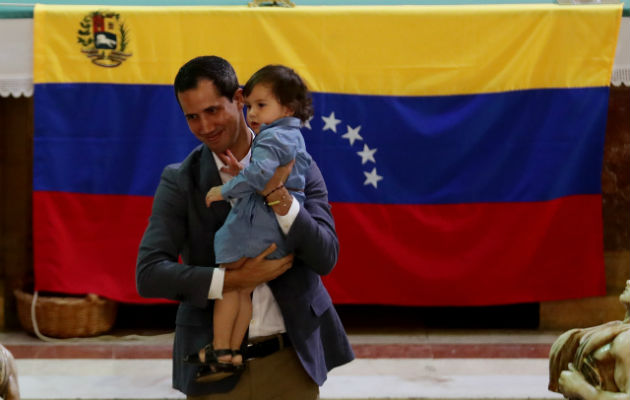 Guaidó salió de Venezuela por tierra hacia Colombia el pasado viernes.