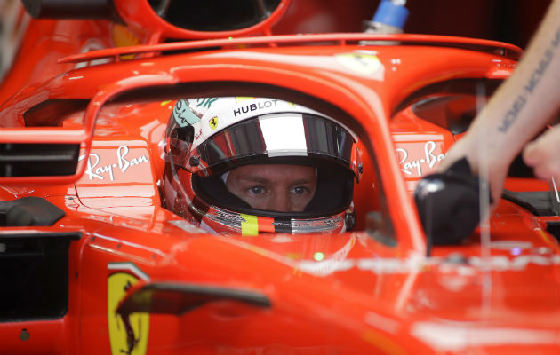 Sebastian Vettel. Foto:AP