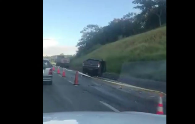 Un muerto deja accidente de tránsito en la Vía Centenario. Foto/Cortesía