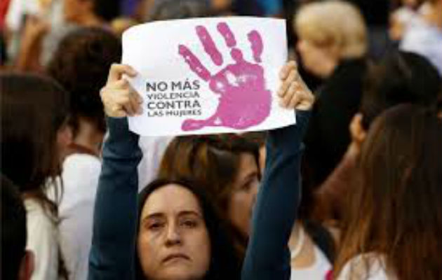 No a la violencia contra las mujeres. 