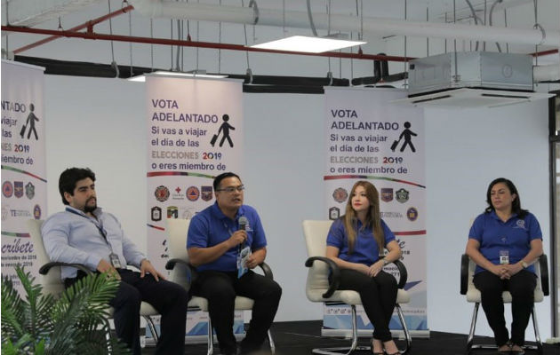 Subcomisión de Voto Adelantado realiza capacitación. Foto@tepanama