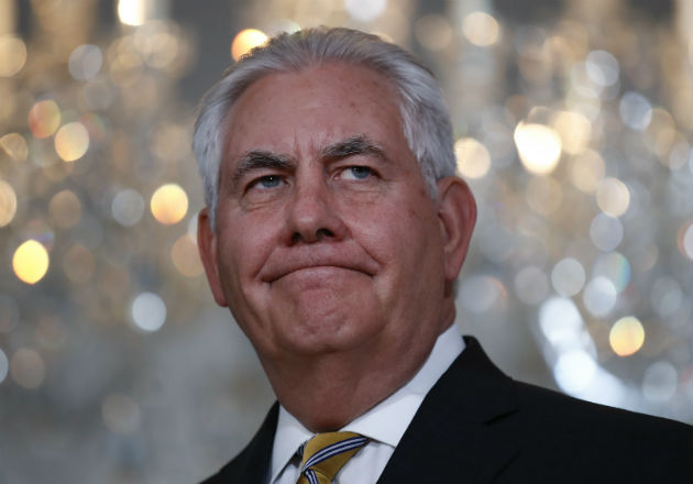 Tillerson fue calificado de