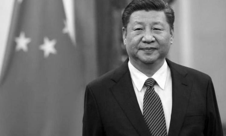 El presidente de China, Xi Jinping  en la Presidencia de la República, durante su visita a Panamá.