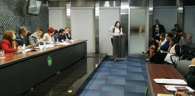 La Comisión de Gobierno de la Asamblea Nacional prohijó de forma unánime la propuesta de Zulay Rodríguez. Foto: Asamblea Nacional.